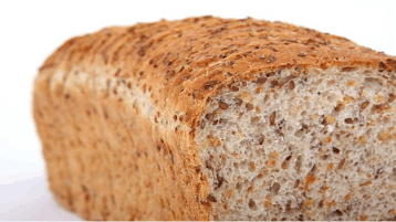 Foto de pão integral com sementes