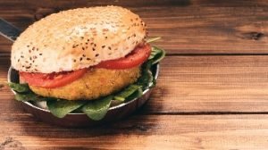 hambúrguer de quinoa